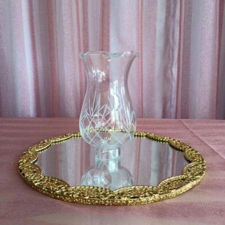 Desenli Şamdan Fanusu