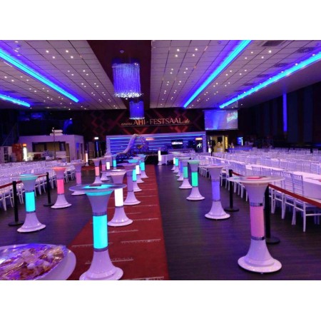 Ledli Kokteyl Masası