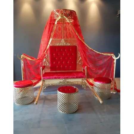 Kına Tahtı Cibinlikli