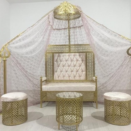 Kına Koltuğu Beyaz