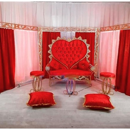 Metal Kalp Kına Takımı