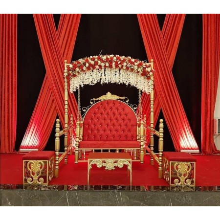 Salıncak Gelin Tahtı Kırmızı