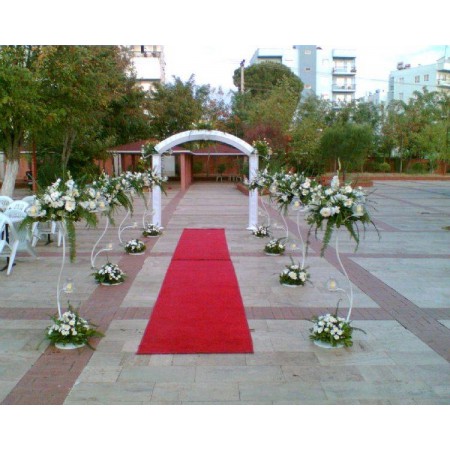 Ferforje Gelin Yolu Çiçekli