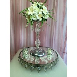 Tek Kollu Cam Şamdan