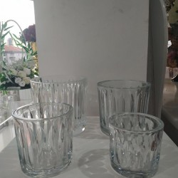 Düz Cam Mumluk