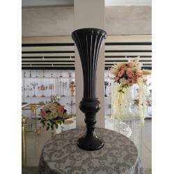 Siyah Cam Vazo