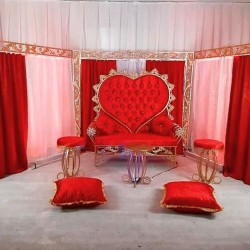 Metal Kalp Kına Takımı