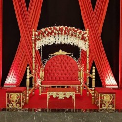 Salıncak Gelin Tahtı Kırmızı