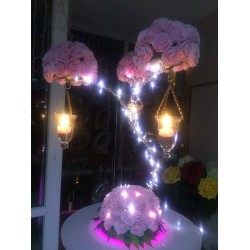 Ledli Tiffany Şamdan